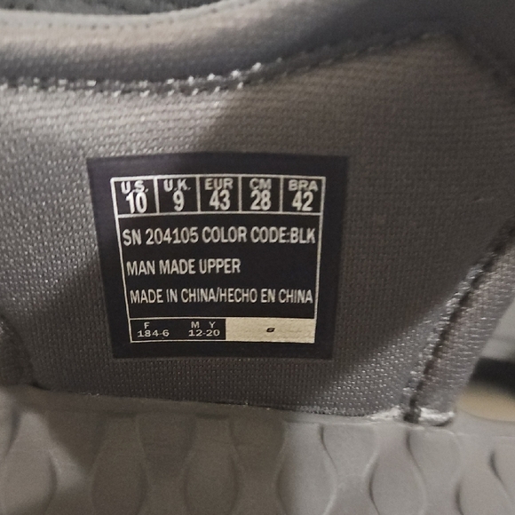 Skechers Tresmen Garo.Black and Grey Sandals Men's - Picture 3 of 9